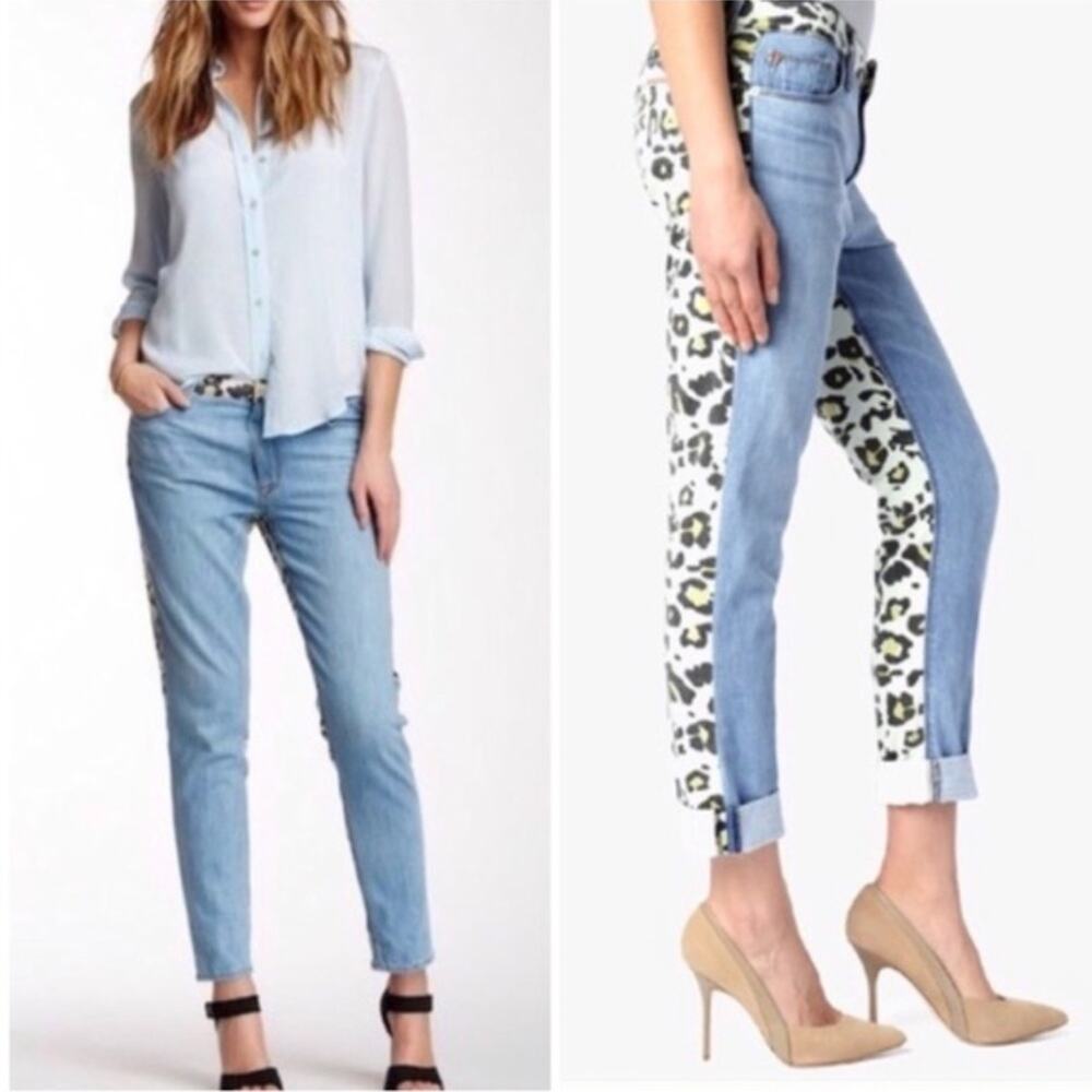 Hudson Patti Vice Versa Slouchy Skinny Jeans Light Wash Prey Size 24